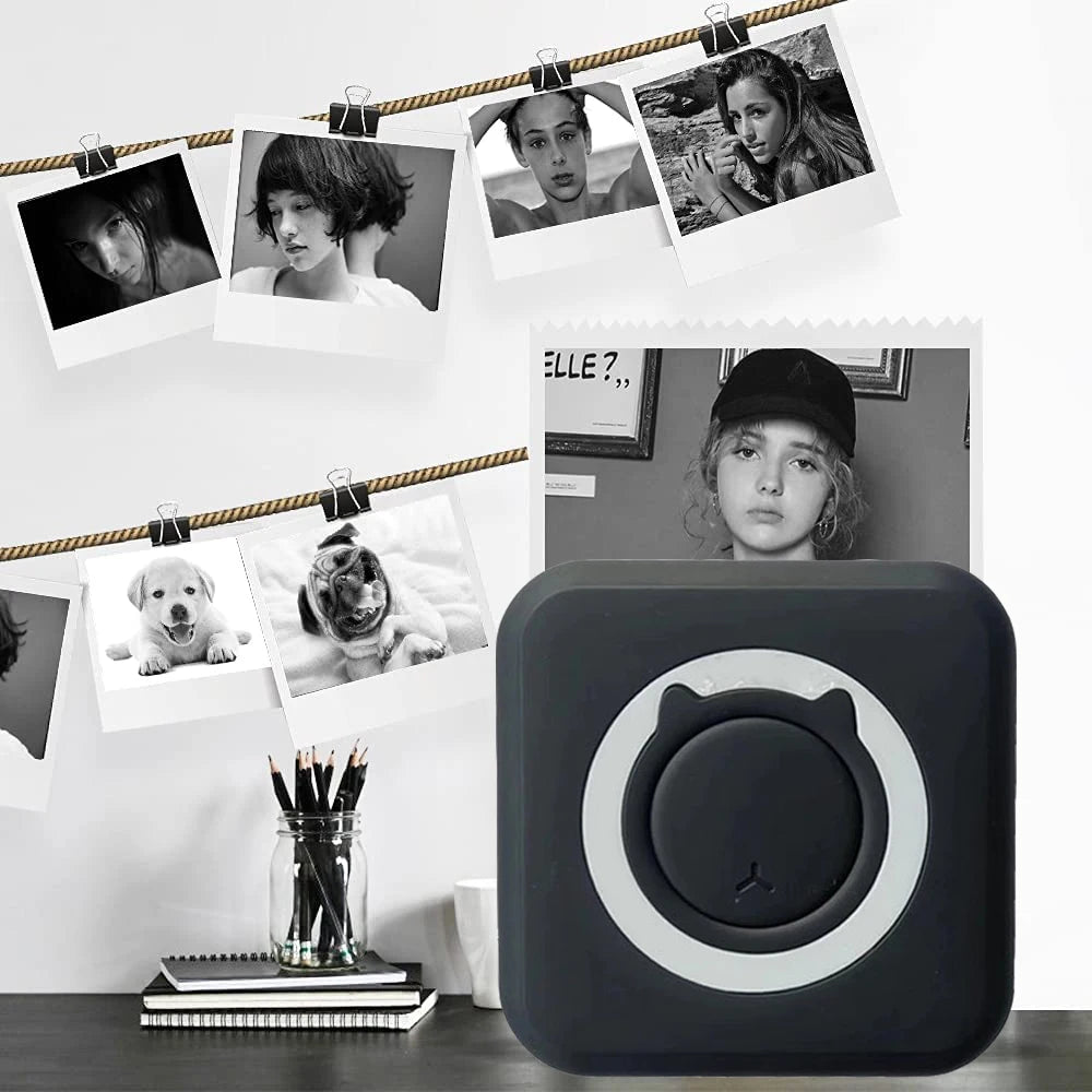 📸 Tragbarer Mini-Drucker – Dein kompakter Begleiter für unterwegs!